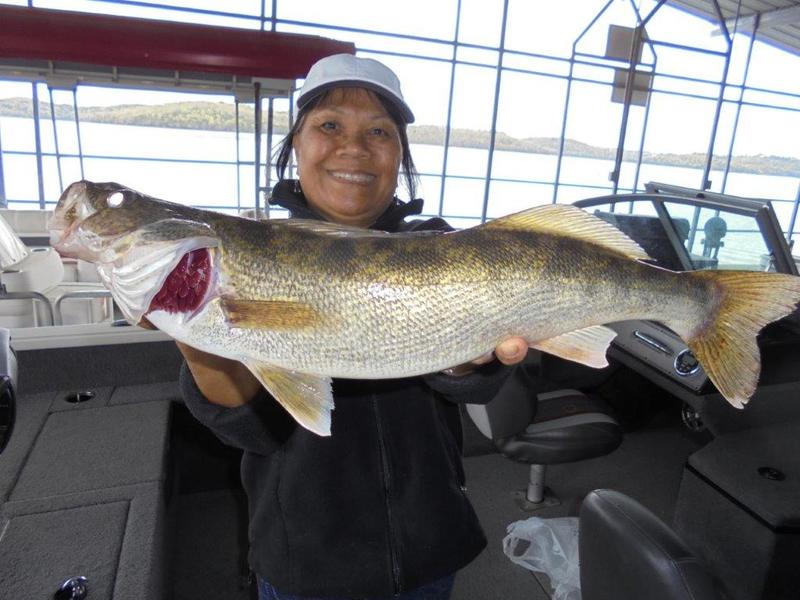 Norfork Lake fishing and lake conditions by Scuba Steve from Blackburns Resort and Boat rental (click here for comments)