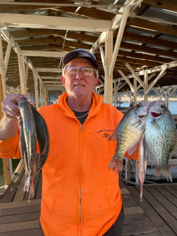 Norfork Lake Arkansas near Mountain Home in the Ozark Mountain Region fishing report and lake condition by Scuba Steve from Blackburns Resort and Boat Rental