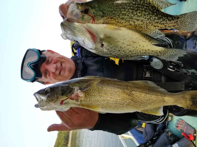 Norfork Lake Arkansas near Mountain Home in the Ozarks Mountains Region. fishing report and lake condition by Scuba Steve from Blackburns Resort and Boat Rental. 