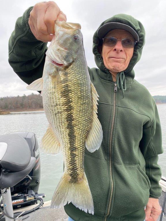 Norfork Lake Arkansas near Mountain Home in the Ozarks Mountains Region Fishing Report and lake condition by Scuba Steve from Blackburns Resort and Boat Rental.  