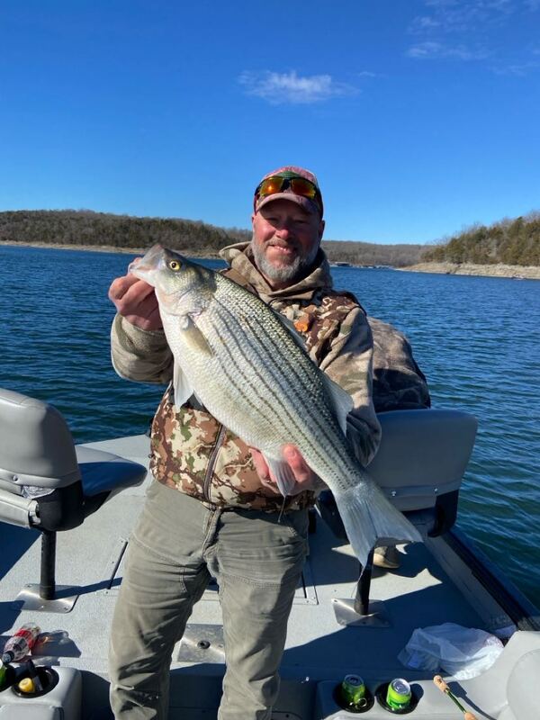 Norfork Lake Arkansas Near Mountain Home in the Ozarks Mountains Region Fishing Report and Lake Condition by Scuba Steve from Blackburns Resort and Boat Rental. 