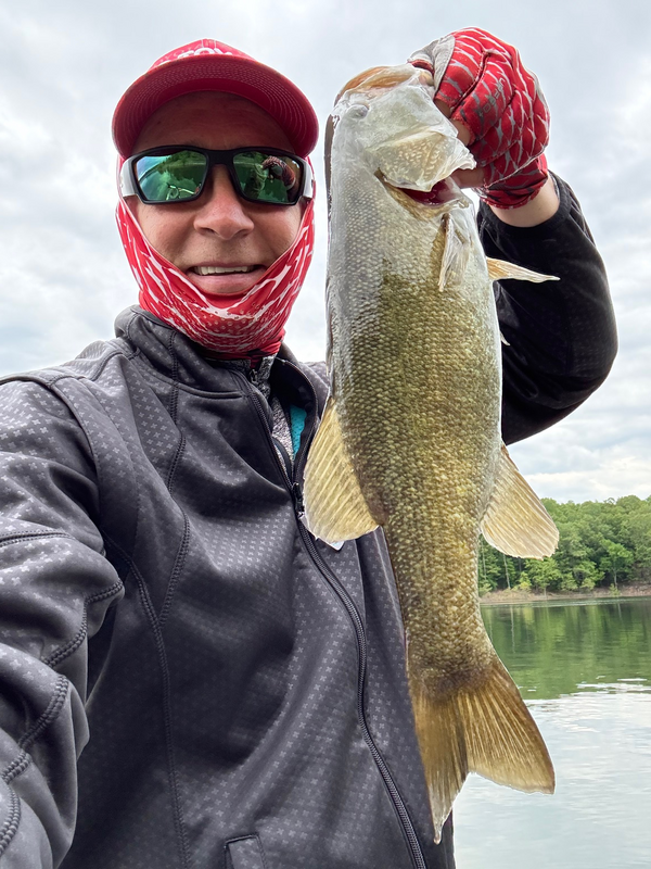Carl Scott can catch those bass even if he is from Texas. 
