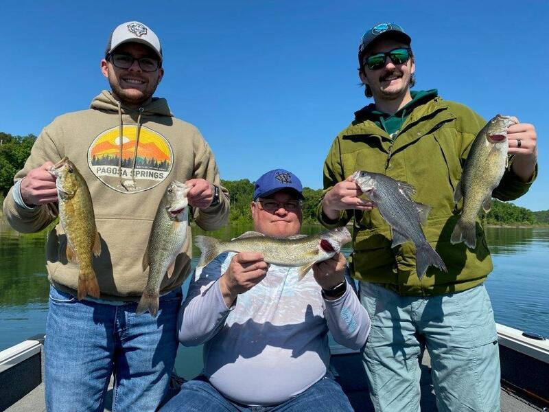 Caught Fishing With Bink's Guide Service on Top-water