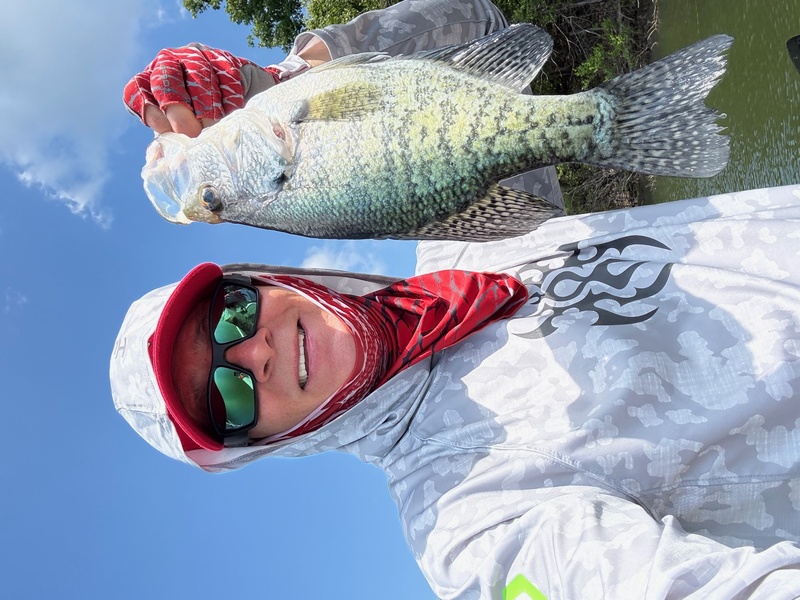 Carl Scott from Texas is still catching some nice ones. Good fisherman even though he is from Texas. 