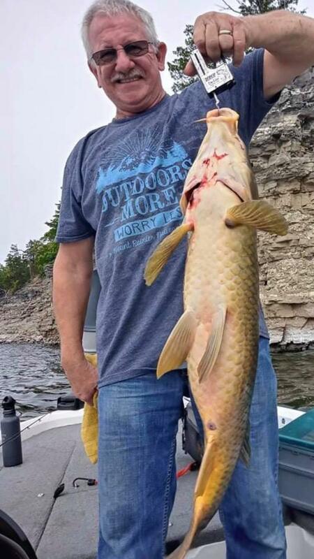 Marty caught this one. Any idea what it is? A striper?
