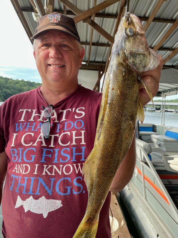 Fisherman Mike with a nice one. We like these here at Blackburns. 