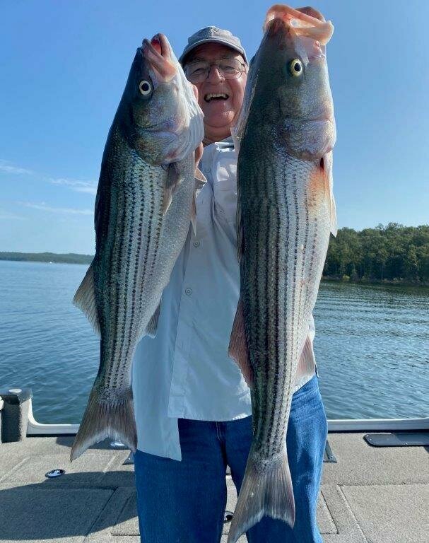 Caught on the Bink's Jigging Spoon in deep water.