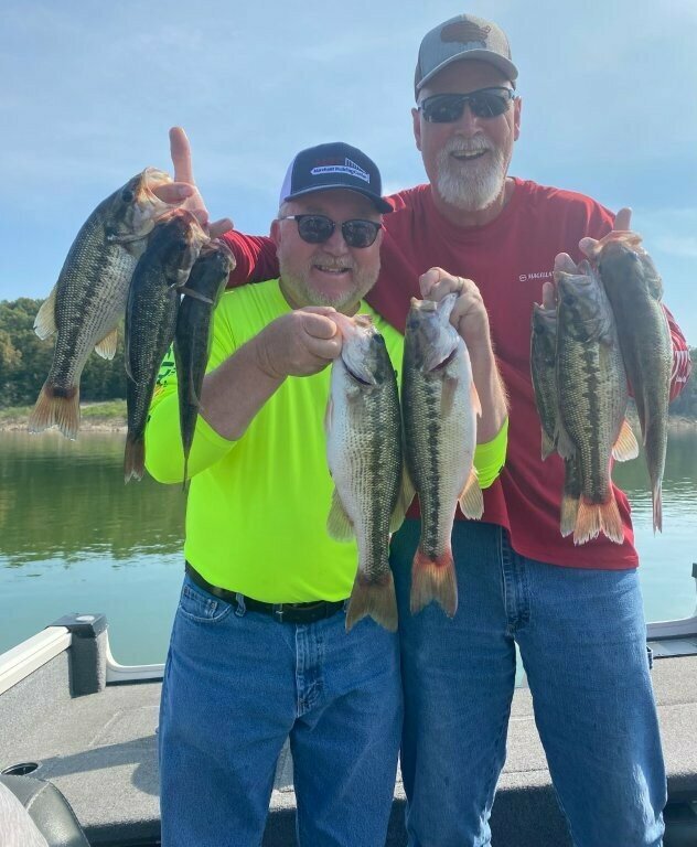 Caught on the Bink's Spoon. Scuba Steve likes Kentucky Bass. 