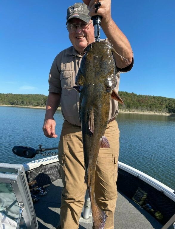 Caught on the Bink's Jigging Spoon in 35-ft. of water. 