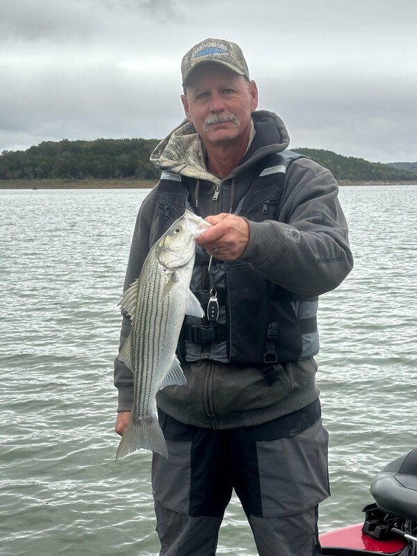Tim Peyton from Colorado caught some nice fish this last week. Nice fellow.