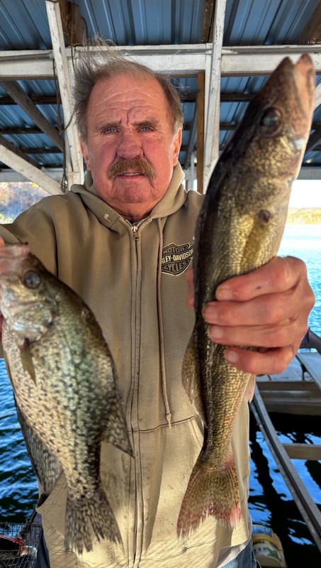 This is what Scuba Steve is after. They are now in Tom Kelly's trophy pond. 