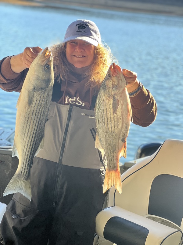 Georgis Elner with some nice ones. Nice Lady and a good fisher person. 