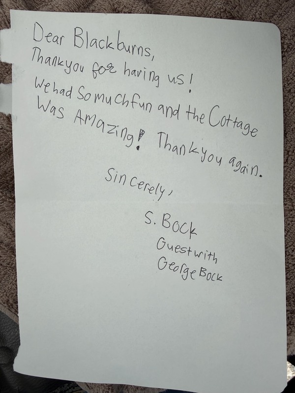 The families love us and we love them. 