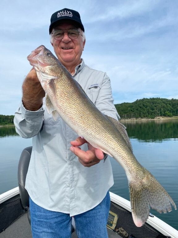 Caught on the Bink's Spoon. 