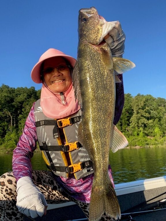 Caught on the Bink's Spoon. 
