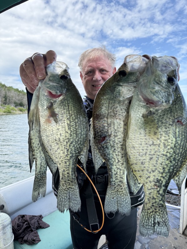 Fisherman Mike with some nice ones scuba diving. We have a rental dive boat ready for you. 