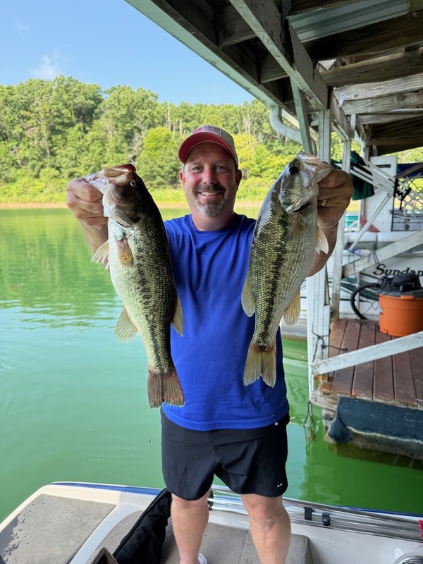 Mickey McGee is one good fisherman and always welcome here. 